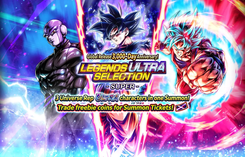 全世界リリース3000日記念！LEGENDS ULTRA SELECTION - SUPER -