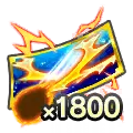 【新LL5% Zパワー×1,800】全力開放!! 神を超える進化 SP確定ガシャチケット