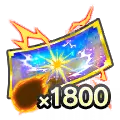 【新LL5% Zパワー×1,800】超エリートサイヤ人の圧倒的パワー!! SP確定ガシャチケット