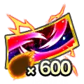 【新LL5% Zパワー×600】戦慄の最強人造人間 SP確定ガシャチケット